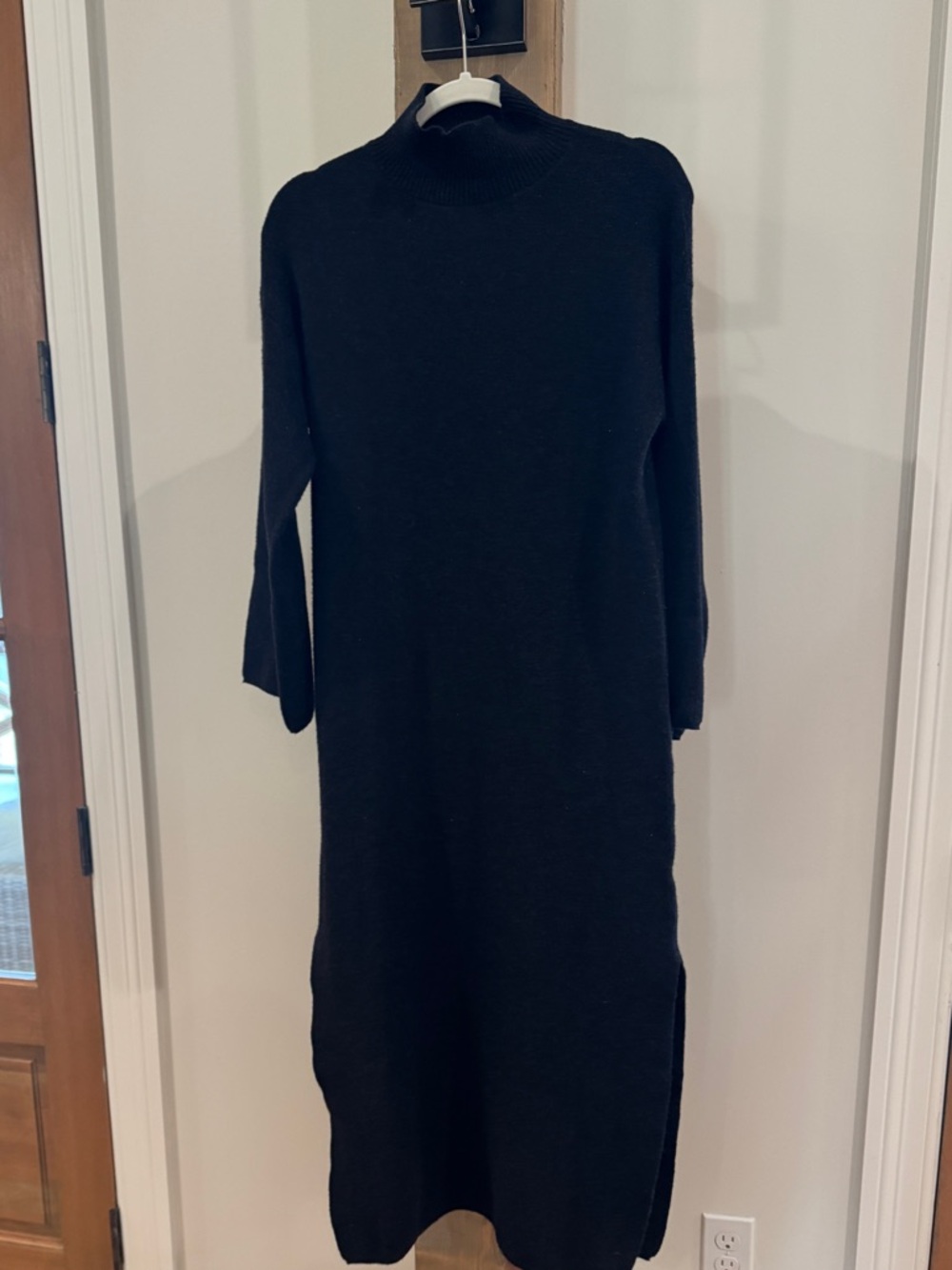 Tuckernuck black sweater dress. XS. Never worn